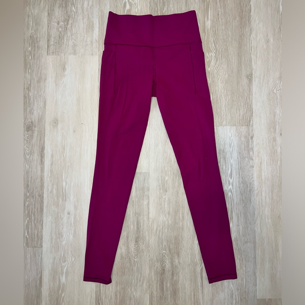 Athleta High-Waisted Purple Leggings